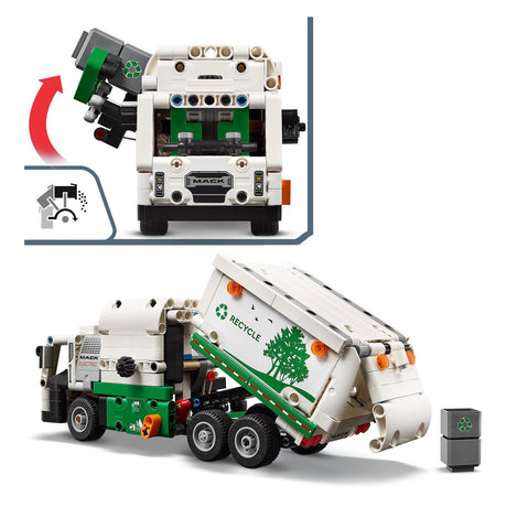 Lego Technic Mack LR Camion à ordures électrique - 42167