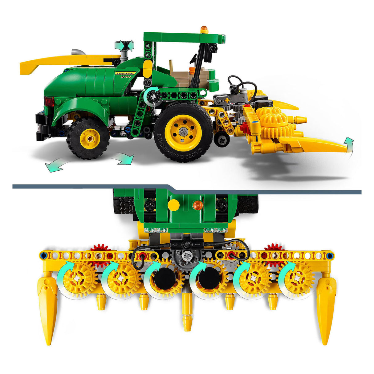 Lego Lego Technic 42168 John Deere 9700 Pasze Harvester