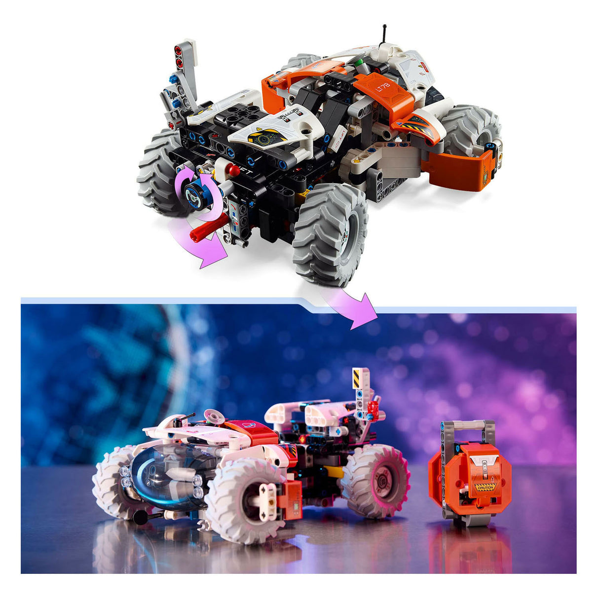 Lego technic 42178 ruimtevoertuig lt78