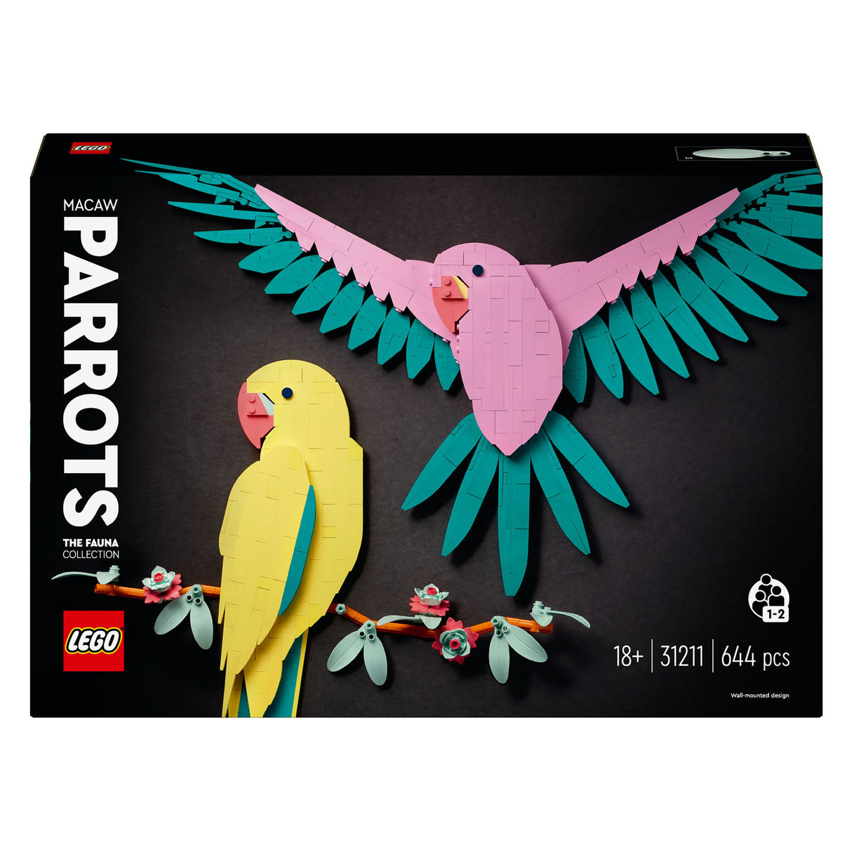 LEGO LEGO ART 31211 ARA PARROTS