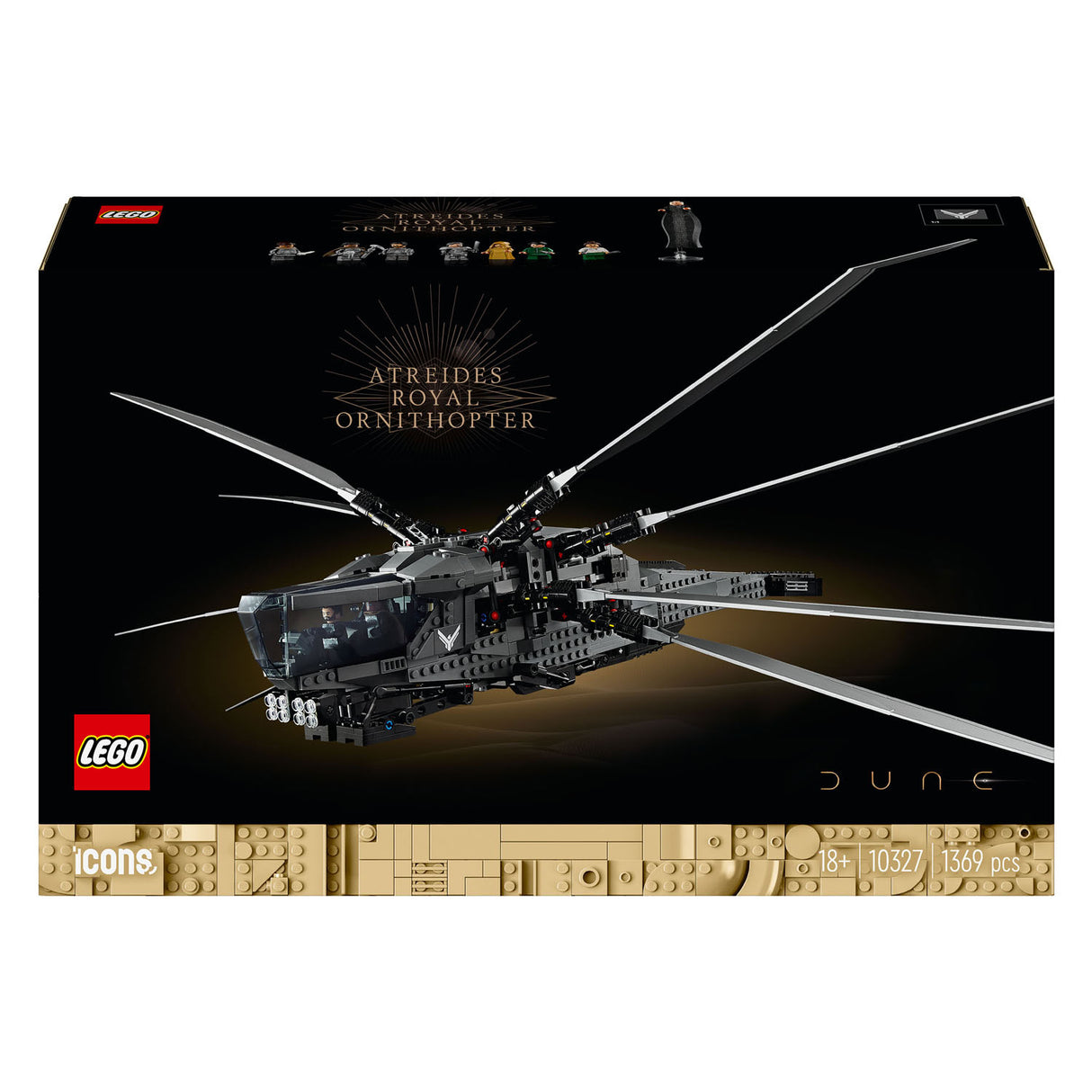 Icone LEGO LEGO 10327 dune atreides ornithopter