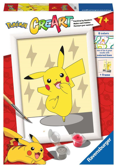 Ravensburger Creart Painting by Number - Pikachu Pose