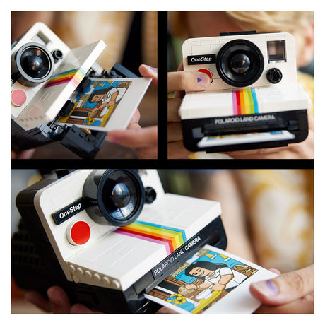 Lego ideas polaroid onestep sx-70, jouet de construction d'appareil photo (21345)