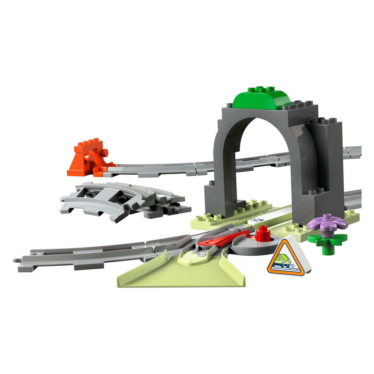 Lego Duplo Town 10425 Togtunnel og Rails Expansion Set