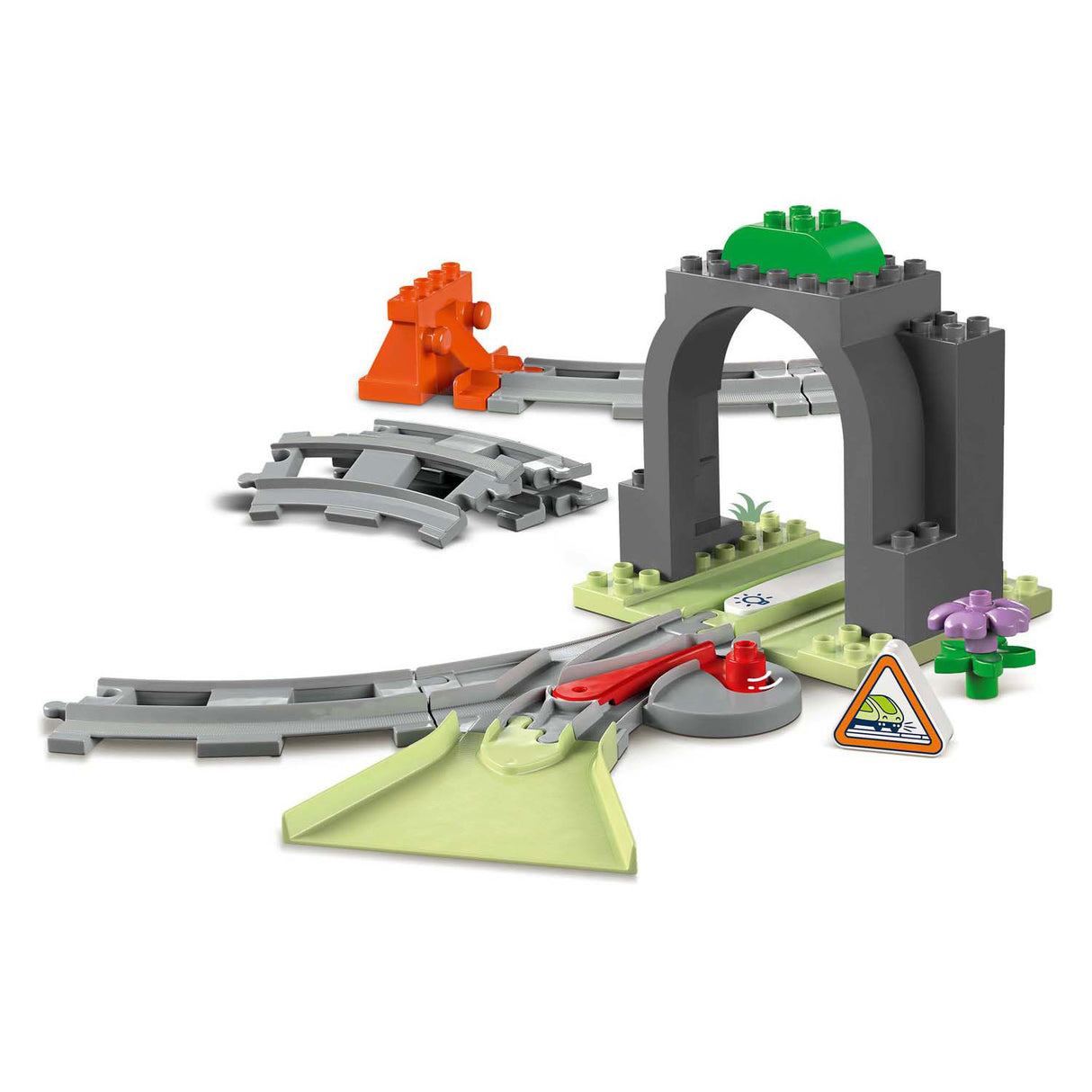 Lego Duplo Town 10425 Togtunnel og Rails Expansion Set