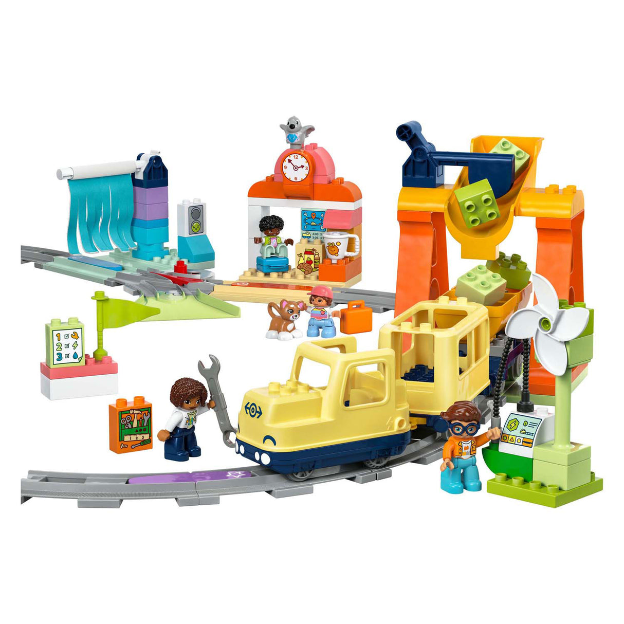 Lego Duplo Town 10428 grand train de quartier interactif