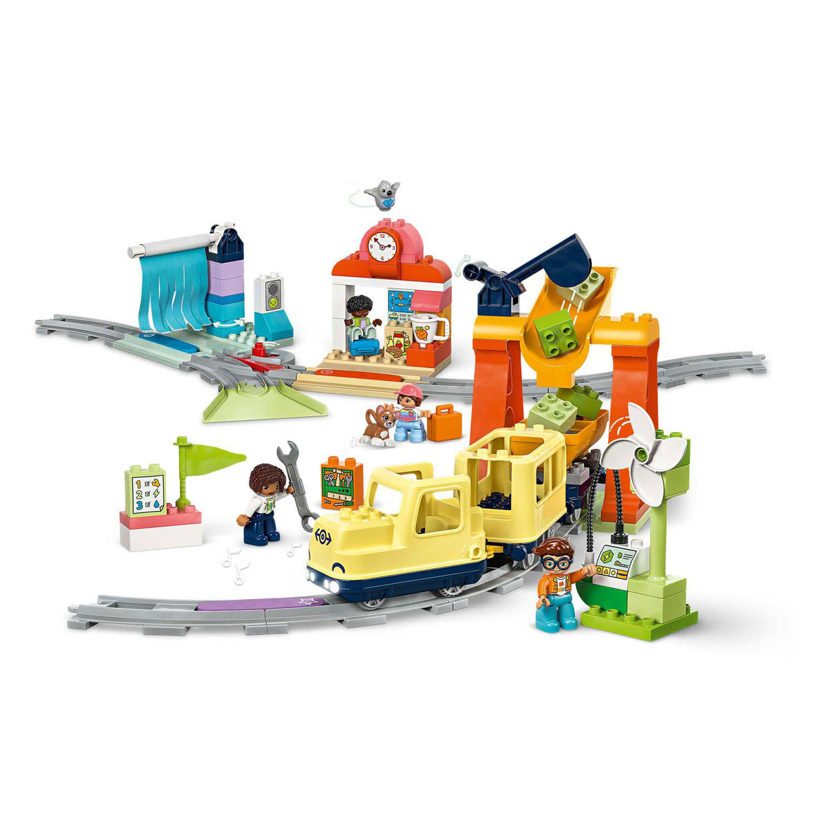 Lego Duplo Town 10428 Grand train de quartier interactif