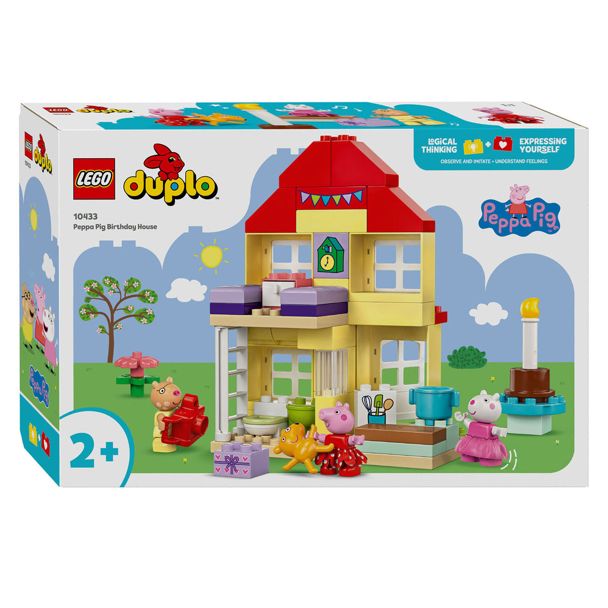 Lego Duplo LEGO Duplo 10433 Peppa Verjaardagshuis