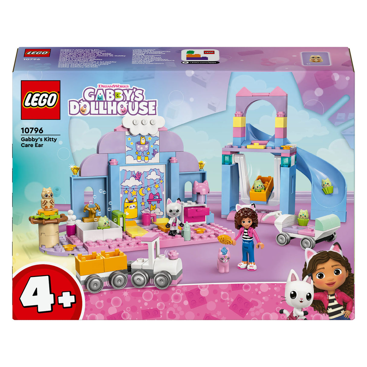 Lego Lego Gabbys Dollhouse 10796 Gabby's Kittendagverblijf