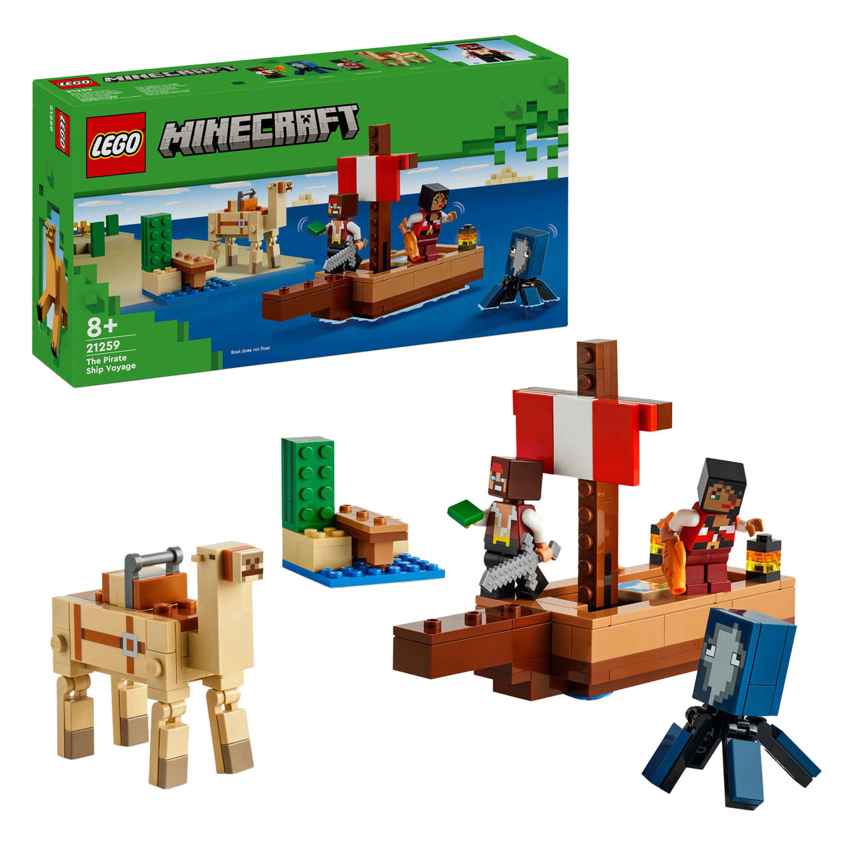 LEGO Minecraft 21259 Trivarno ladjo