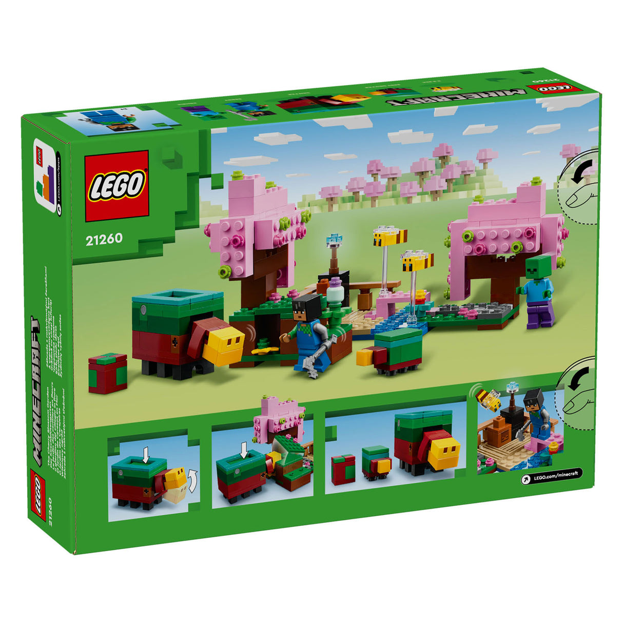 LEGO Minecraft 21260 The Cherry Blossom Garden
