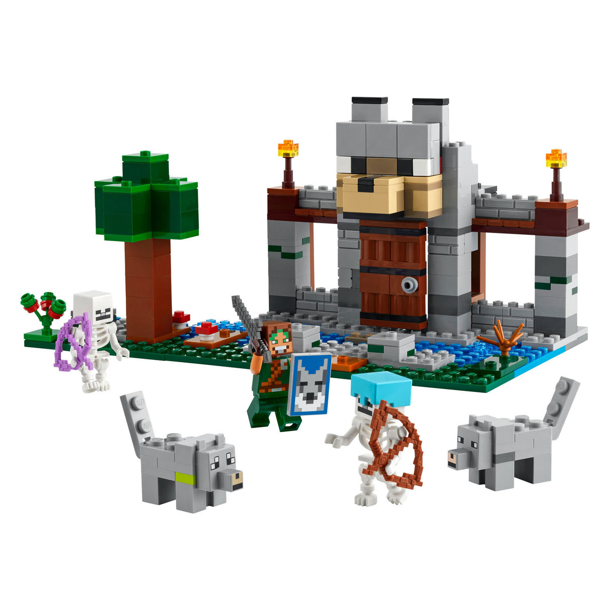 Lego minecraft 21261 de wolvenburcht