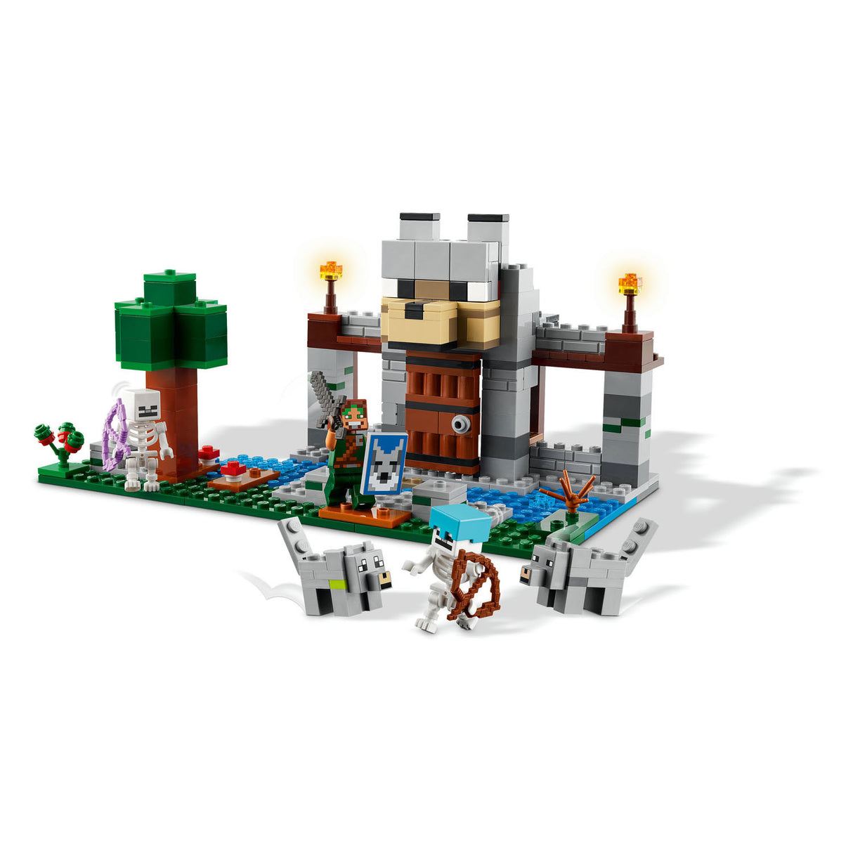 Lego minecraft 21261 de wolvenburcht