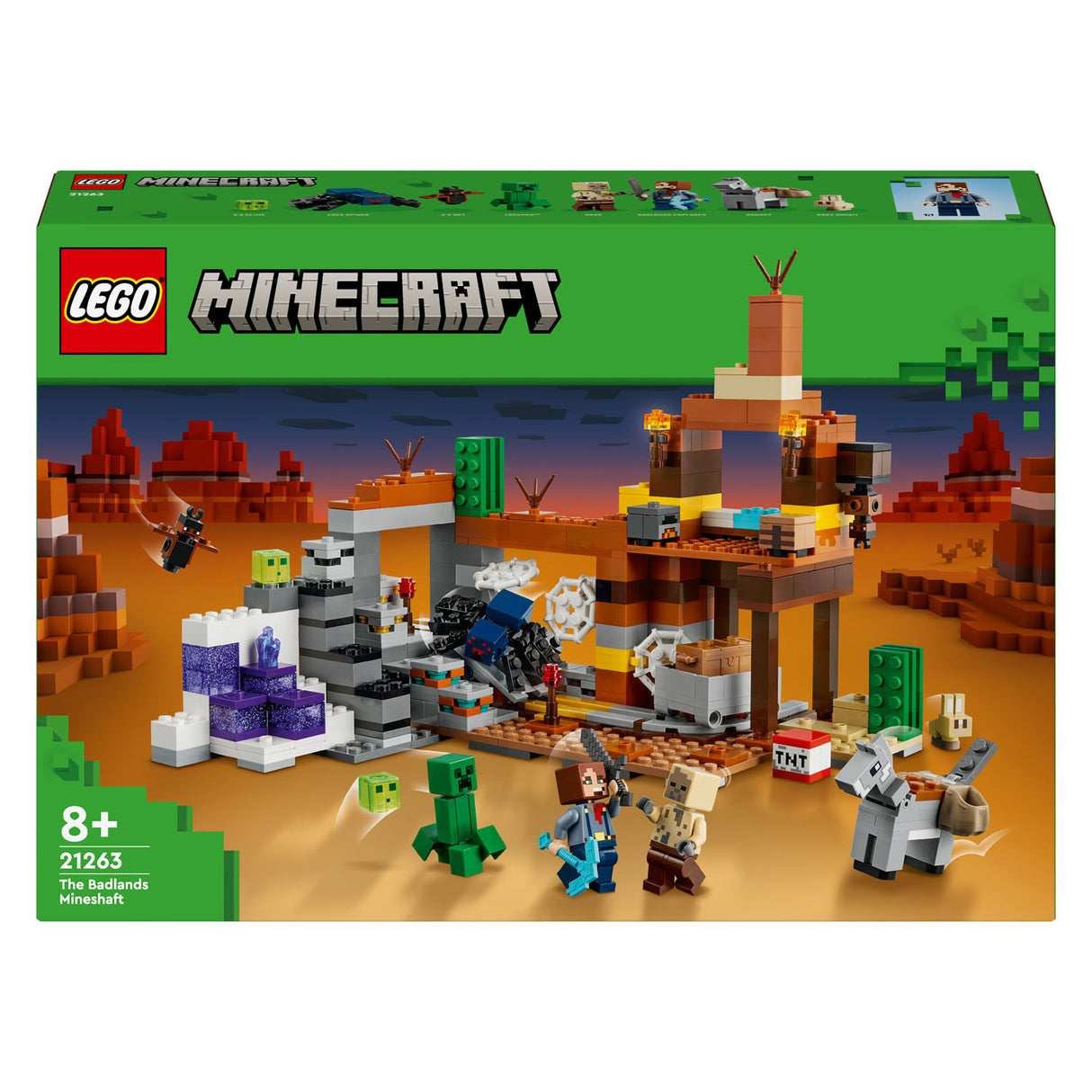 LEGO LEGO Minecraft 21263 The Woenstijmijn shaft