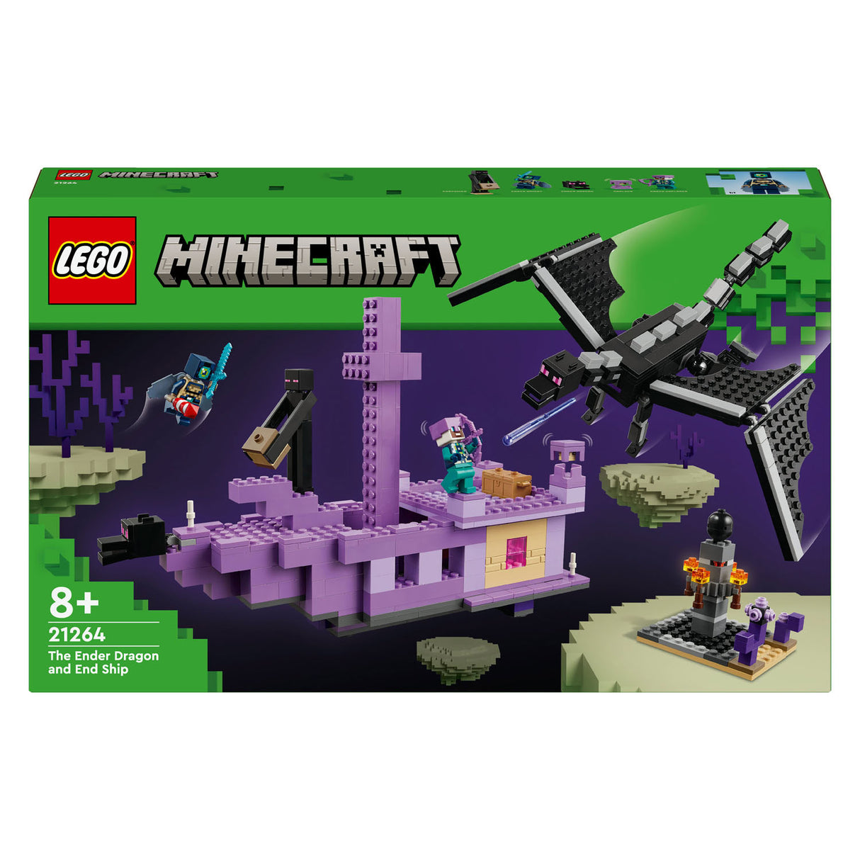 Lego Lego Minecraft 21264 Enderdraak i końcowy statek