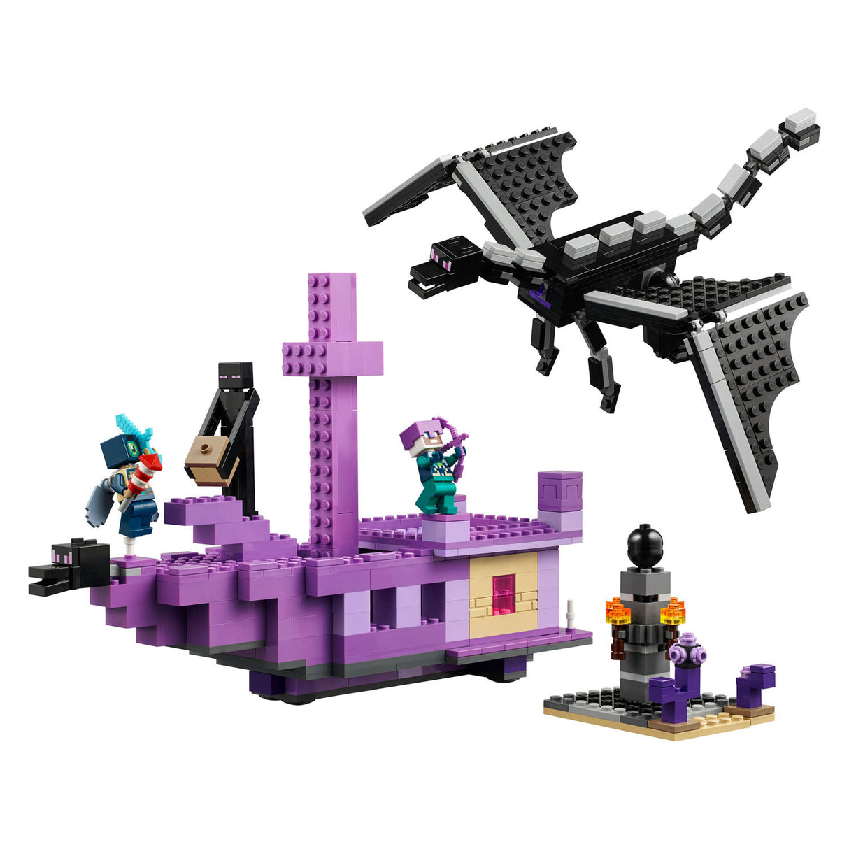 Lego Lego Minecraft 21264 Enderdraak i końcowy statek