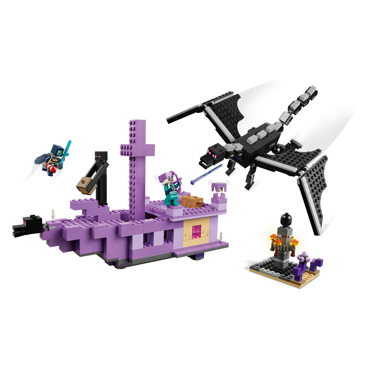 Lego Lego Minecraft 21264 Enderdraak i końcowy statek