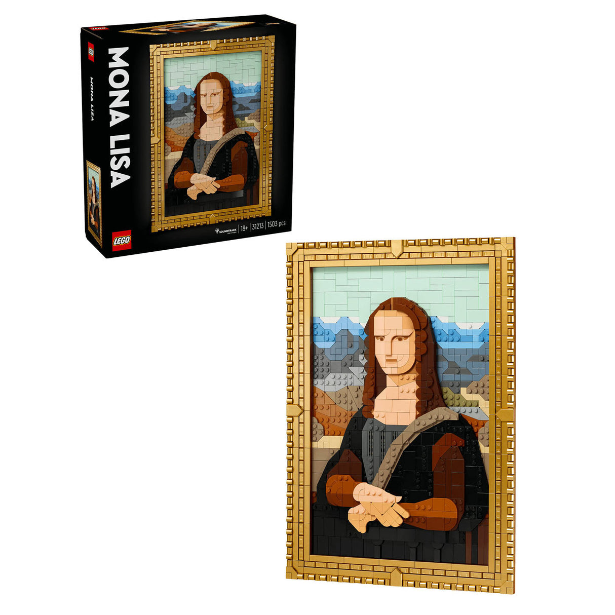 Lego lego art 31213 mona lisa