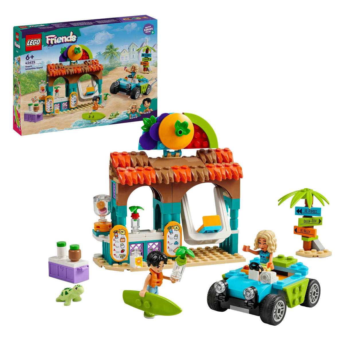 Lego lego friends 42625 strand smoothiekraam