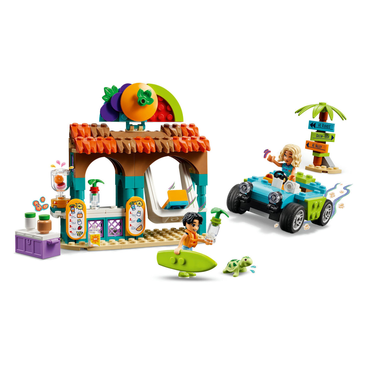 Lego lego friends 42625 strand smoothiekraam