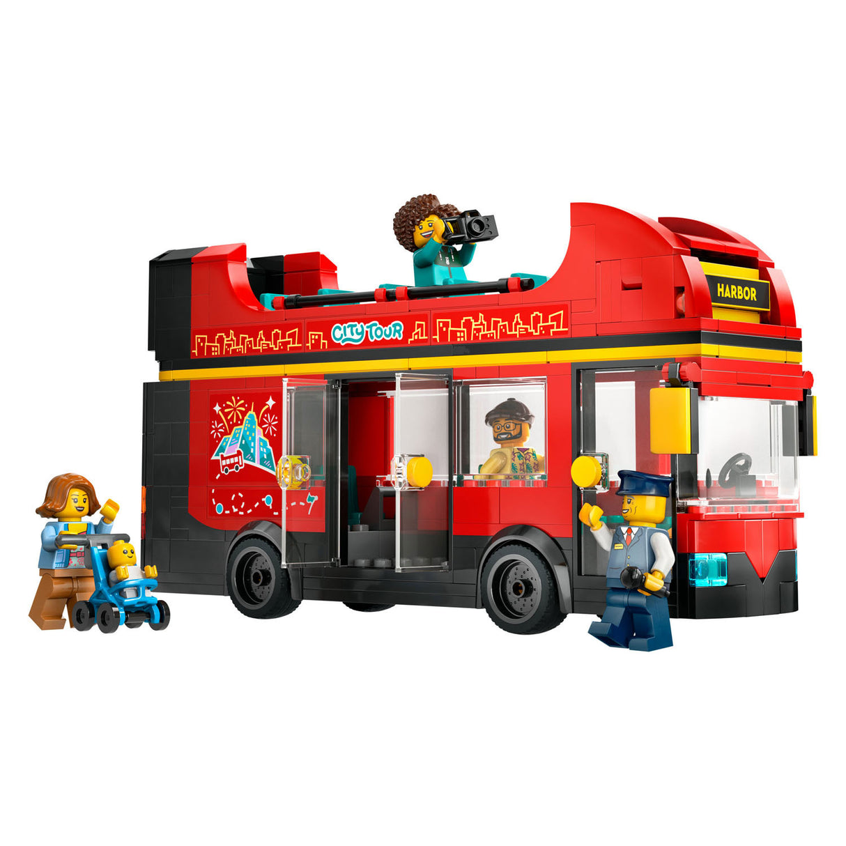 LEGO LEGO CITY 60407 Turista Red Red Double Cock