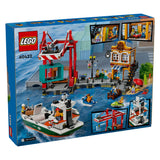 Lego City 60422 Haven avec cargo navire