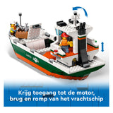 Lego City 60422 Haven avec cargo navire