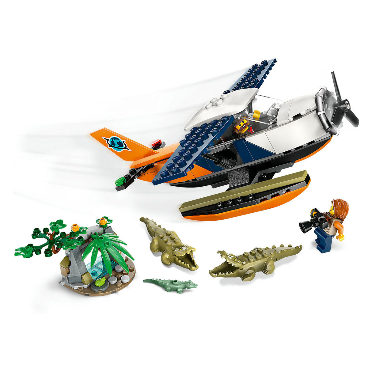 LEGO LEGO CITY 60425 JUNGLE Forskere: Seaplane