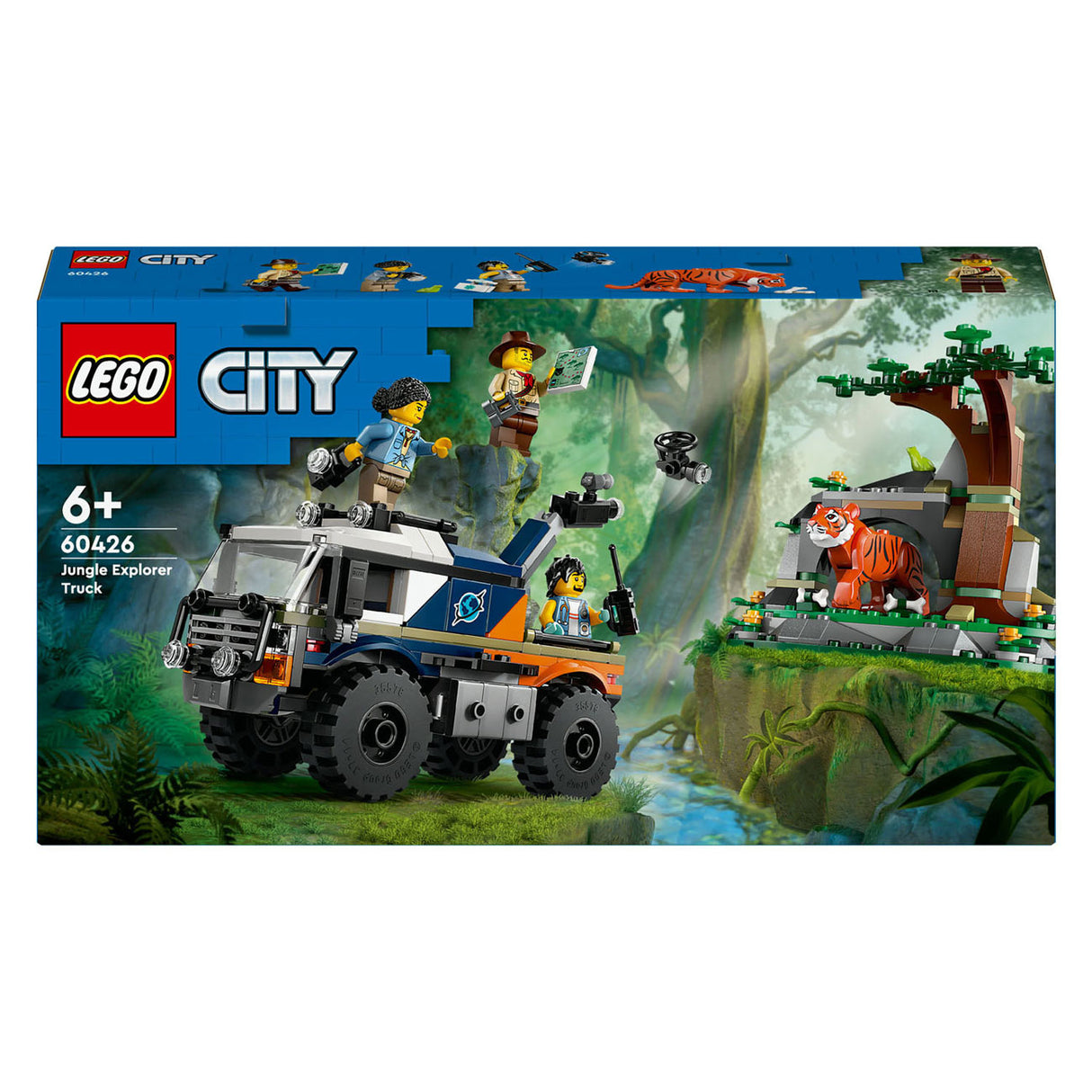 LEGO CITY 60426 Rechercheurs de la jungle: camion tout-terrain