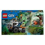 LEGO CITY 60426 Rechercheurs de la jungle: camion tout-terrain