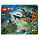 LEGO LEGO CITY 60437 Ricercatori della giungla: elicottero alla base