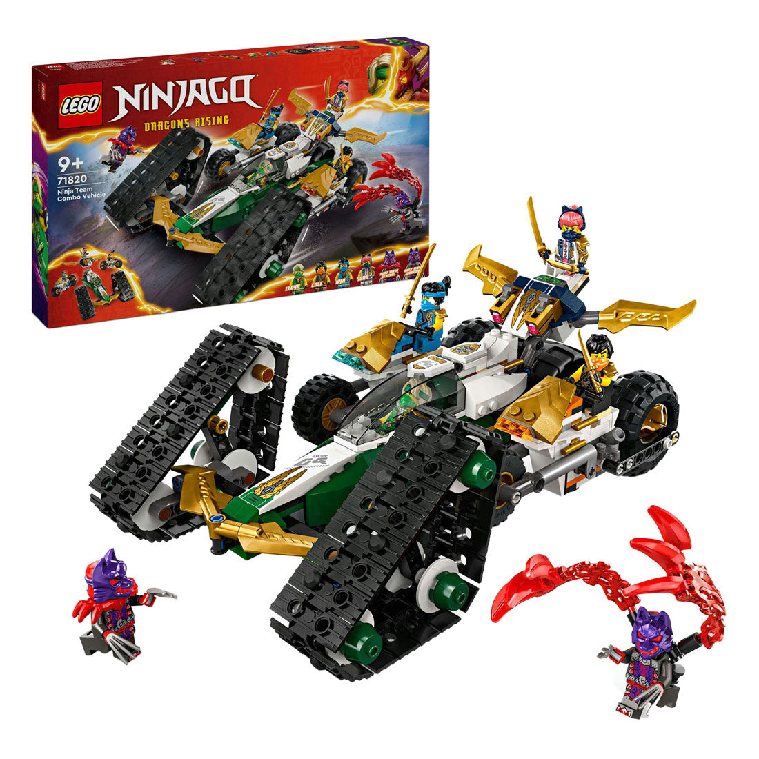 Lego ninjago 71820 ninjateam combivoertuig