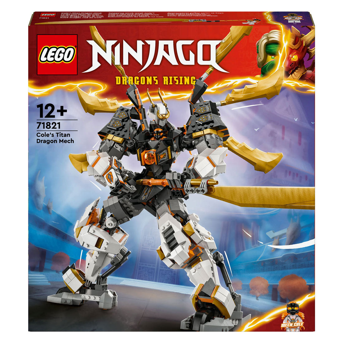 LEGO LEGO NINJAGO 71821 COLE Giant Dragon Mecha