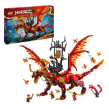 Lego ninjago 71822 brondraak van beweging