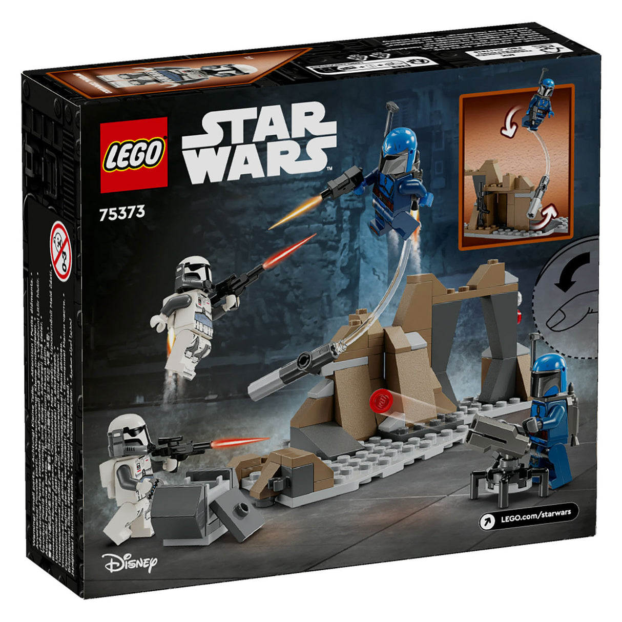 Lego Lego Star Wars 75373 Nubscade su Mandalore Battle Pack