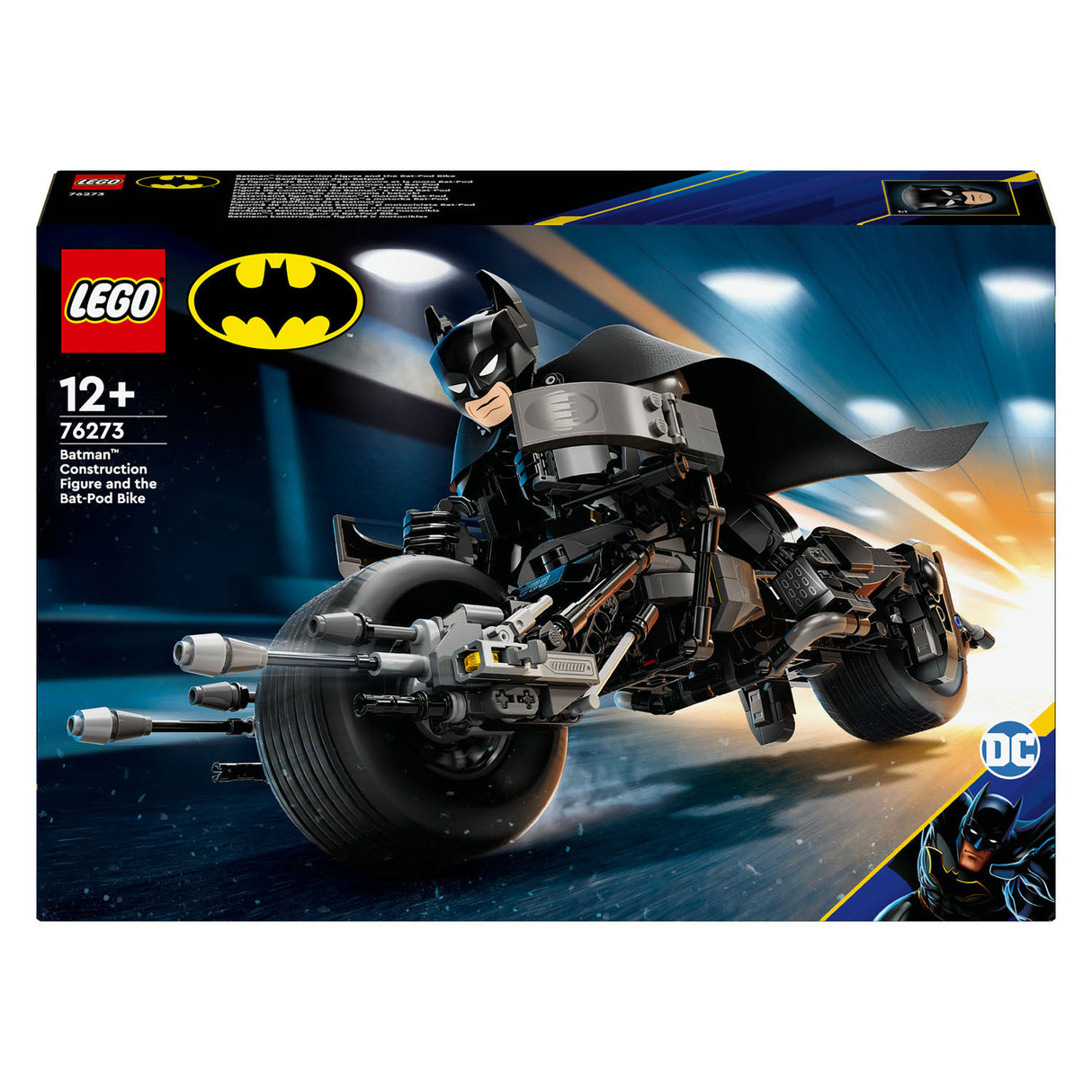 Lego Super Heroes 76273 Batman Building Figure et le moteur de pod Bat