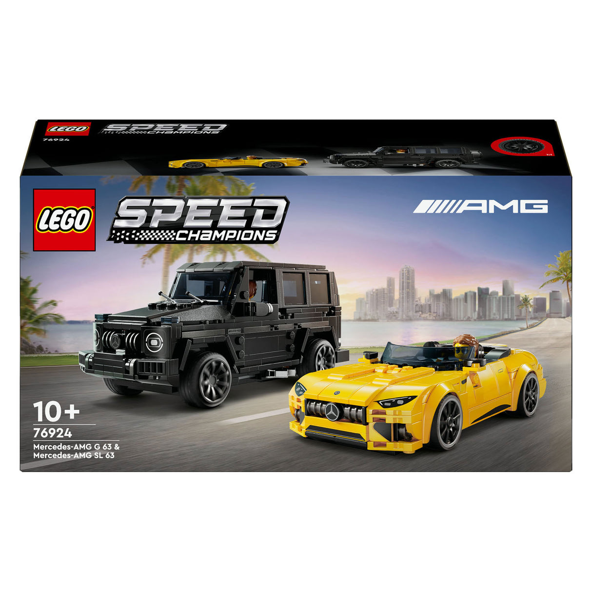 LEGO Speed ​​Champions 76924 Mercedes-AMG G 63 et Mercedes-AMG SL 63