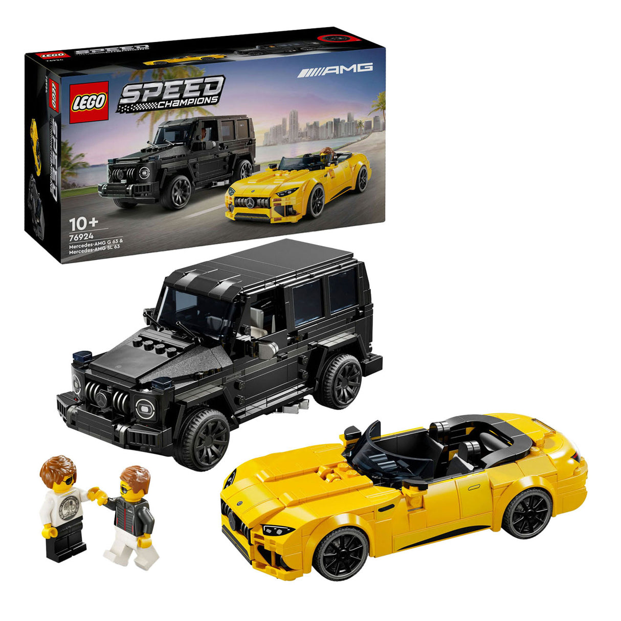 LEGO Speed ​​Champions 76924 Mercedes-AMG G 63 et Mercedes-AMG SL 63