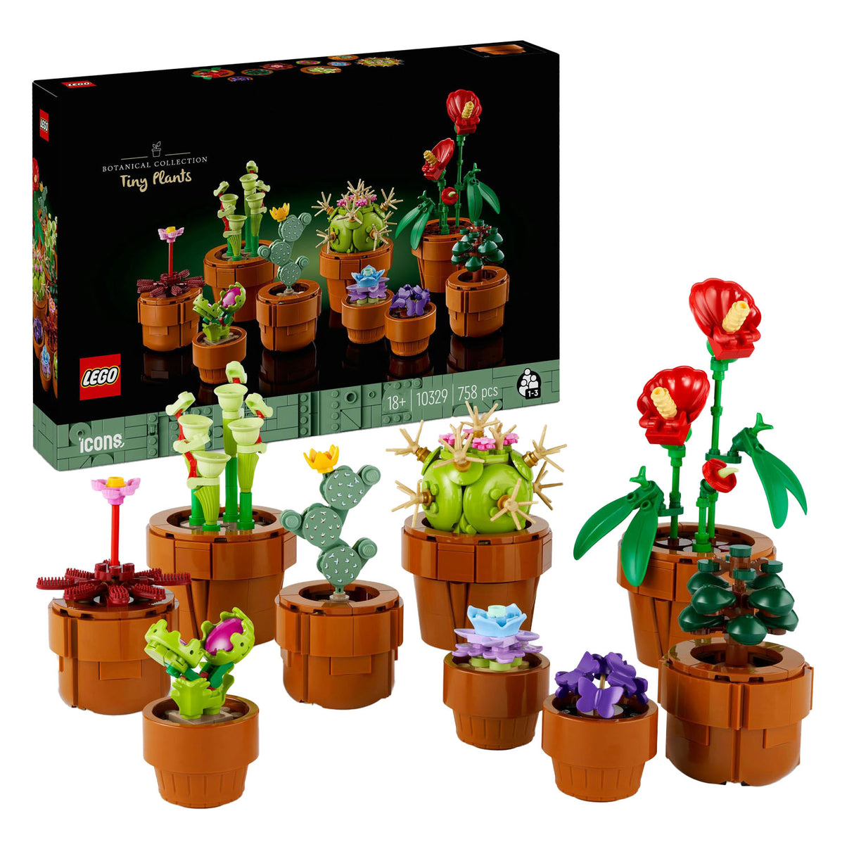 LEGO LEGO ICONS 10329 Mini Plants