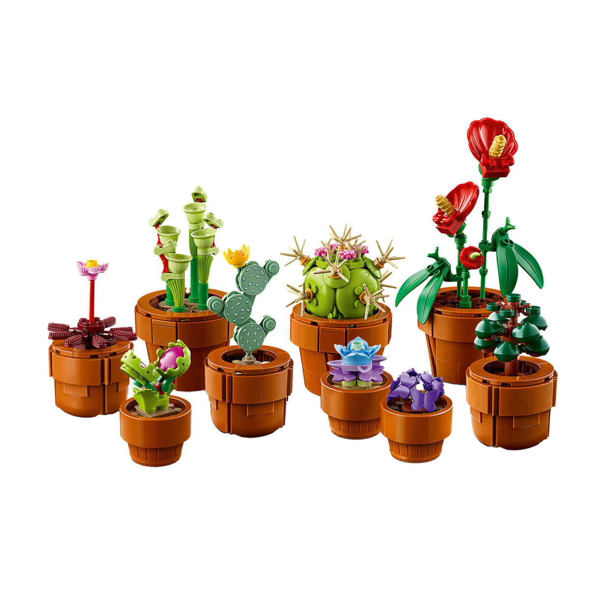 Mini plantes Lego icônes - collection botanique - 10329