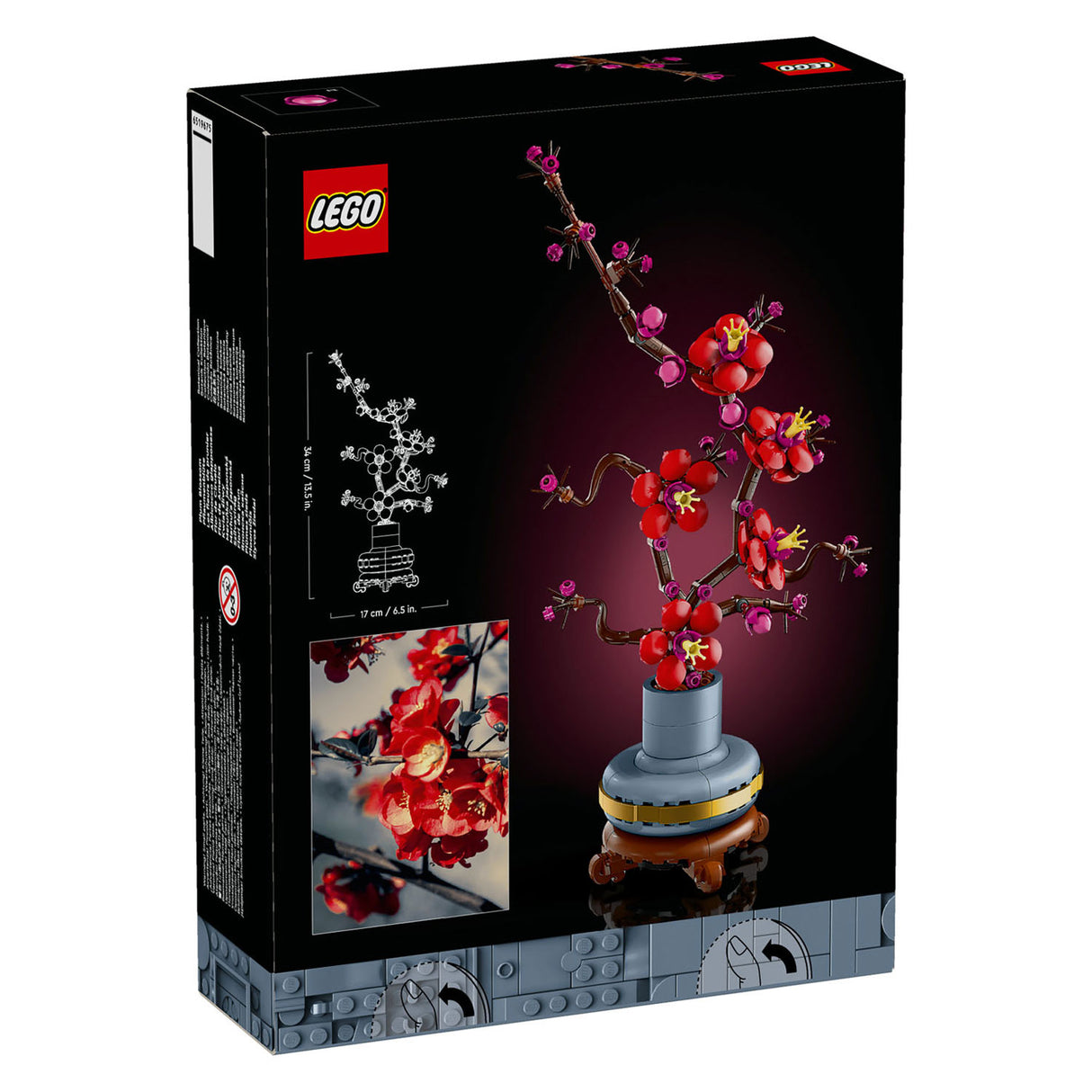 Icônes Lego Abricot japonais - collection botanique - 10369