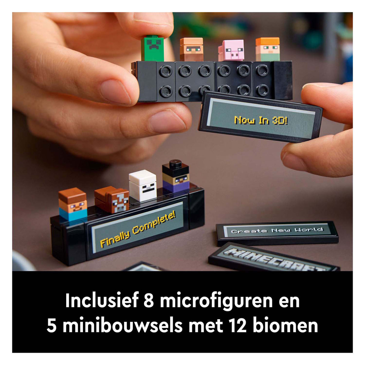 Lego minecraft 21265 l'établi