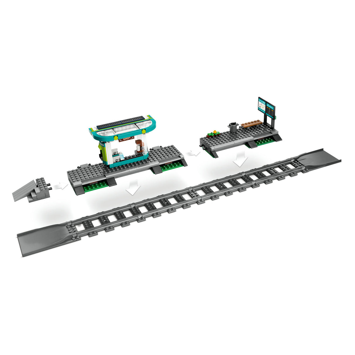 Lego City 60423 Stadstram und Station