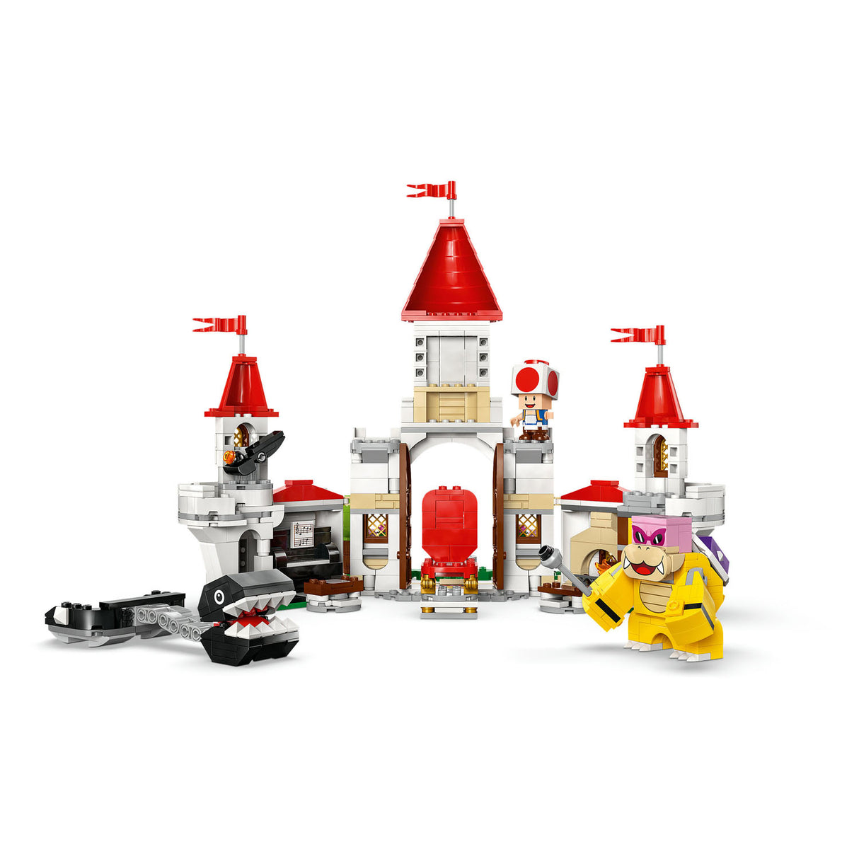 Lego super mario 71435 combat avec Roy au château de Peach