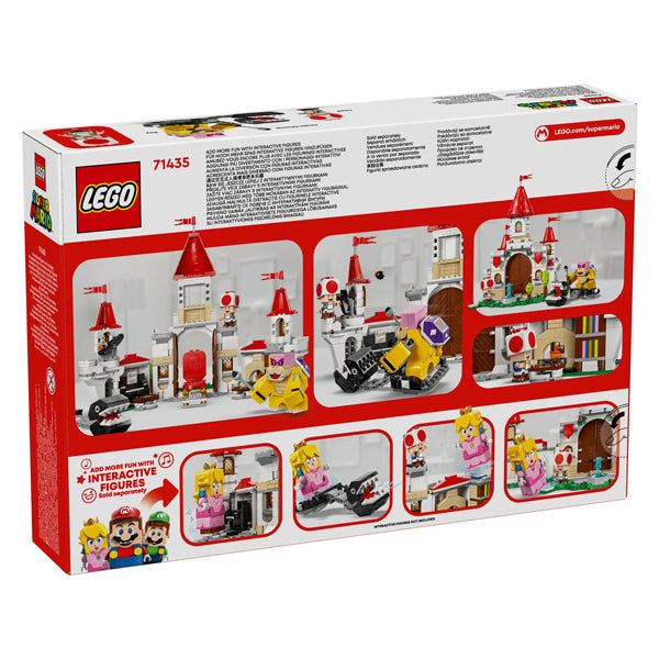 Lego Super Mario 71435 kämpft mat Roy bei Peach 'Schlass