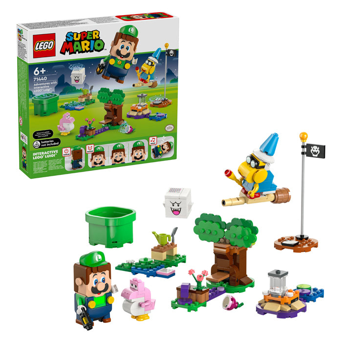 Lego super mario 71440 avonturen met interactieve luigi