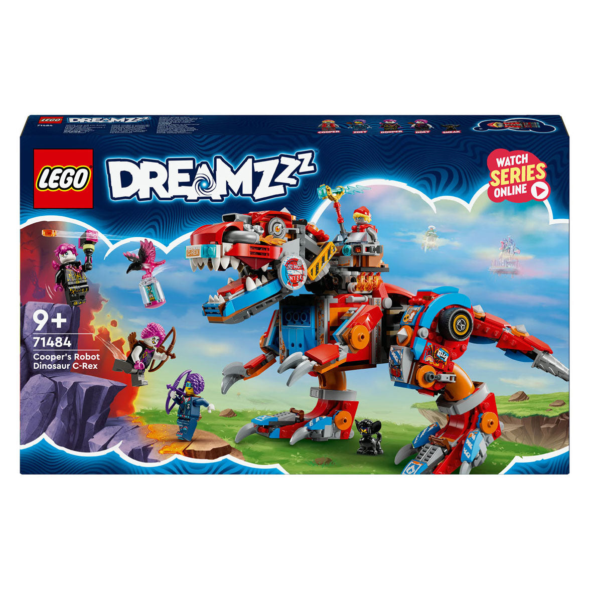 Lego Dreamzzzz 71484 Coopers Robotdinosaurus c. Rex