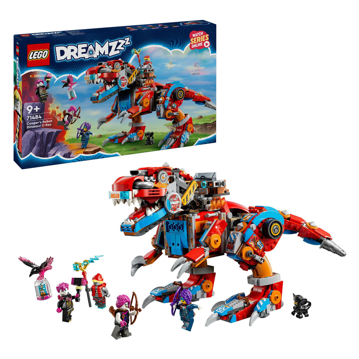 Lego Dreamzzz 71484 Coopers Robotdinosaurus c. Rex