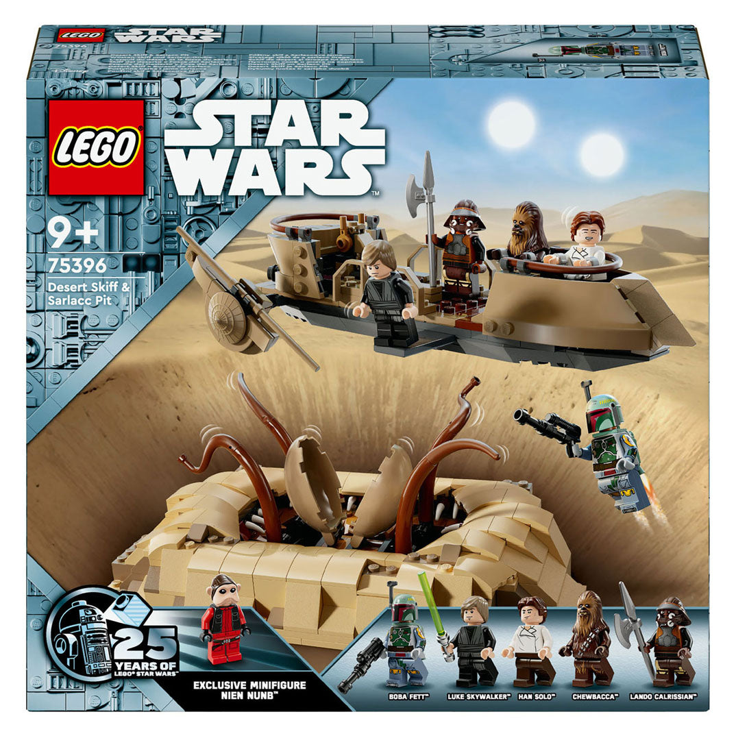 Lego star wars 75396 skiff du désert et fosse de sarlacc