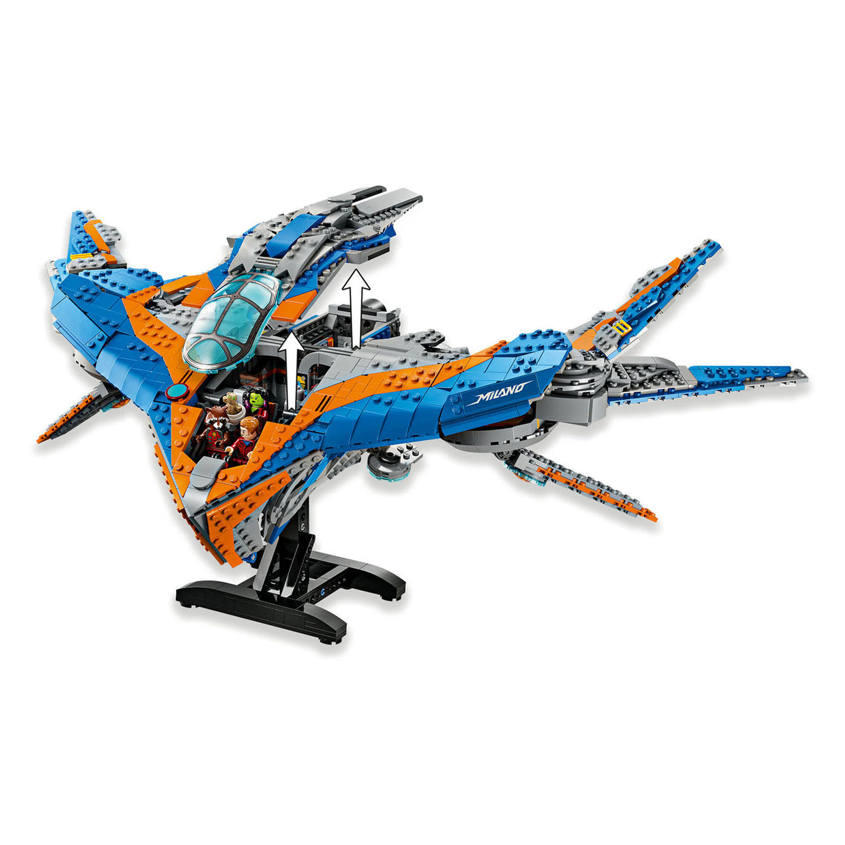 Lego lego super heroes 76286 guardians of the galaxy: de milano